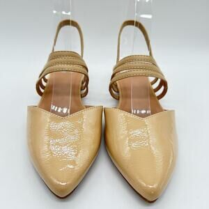 Journee Collection Sandal Womens 7 Tan Brinnery Ballet Flat‎ Sandals